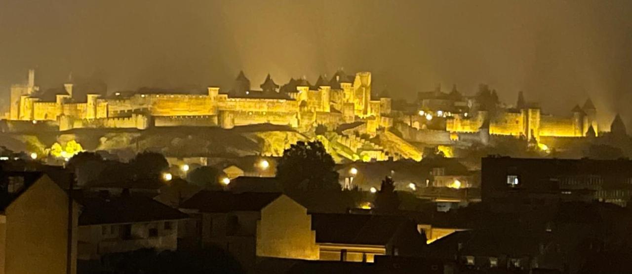 Appartement Cosy Avec Vue Imprenable Sur La Cite Carcassone Kültér fotó